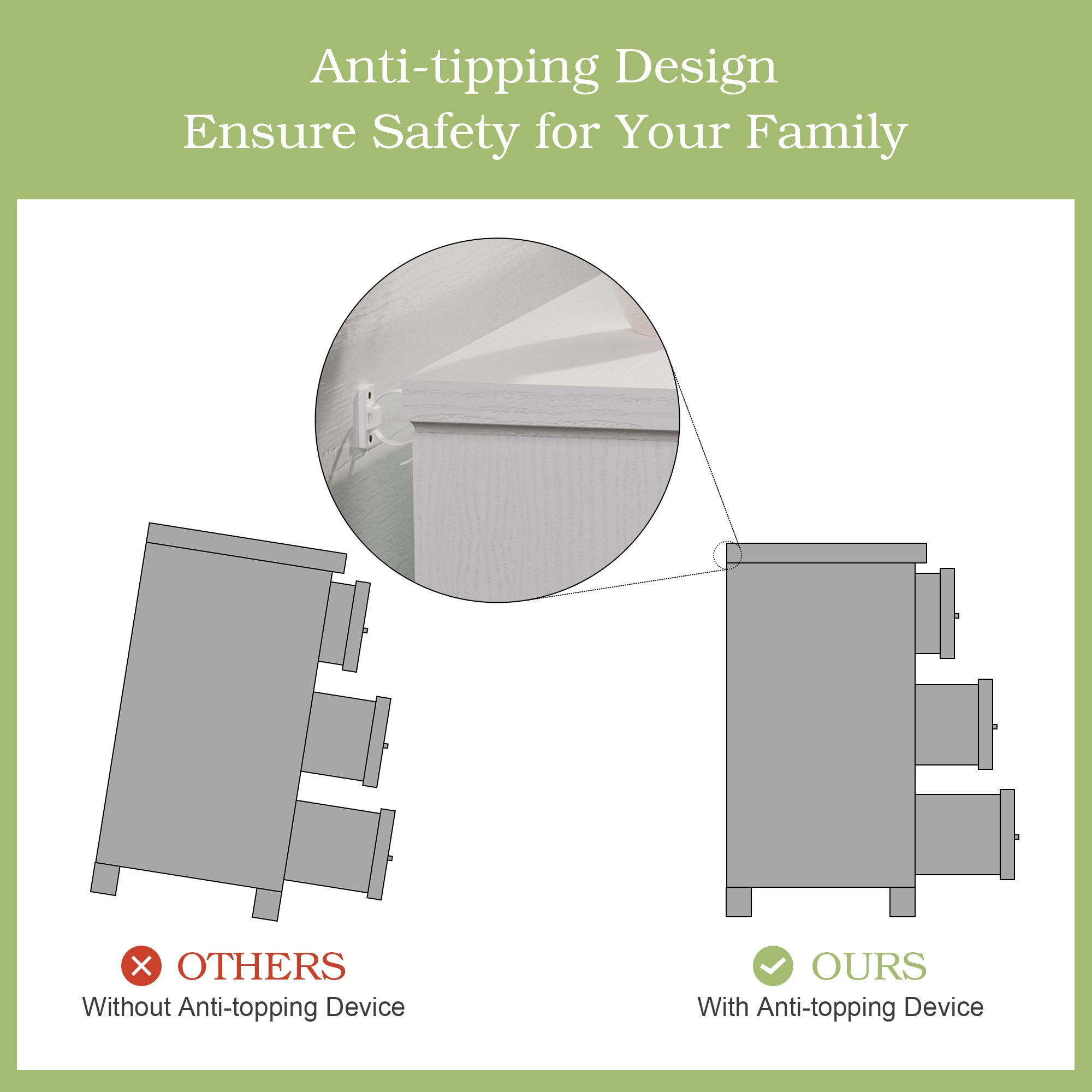 Dresser for Bedroom with 8 Drawers, Modern Chest of Drawers with Aluminium Handle for Living Room Bedroom Hallway, Farmhouse Dresser 47.6 x 15.7 x 36.7 Inch TV Stand