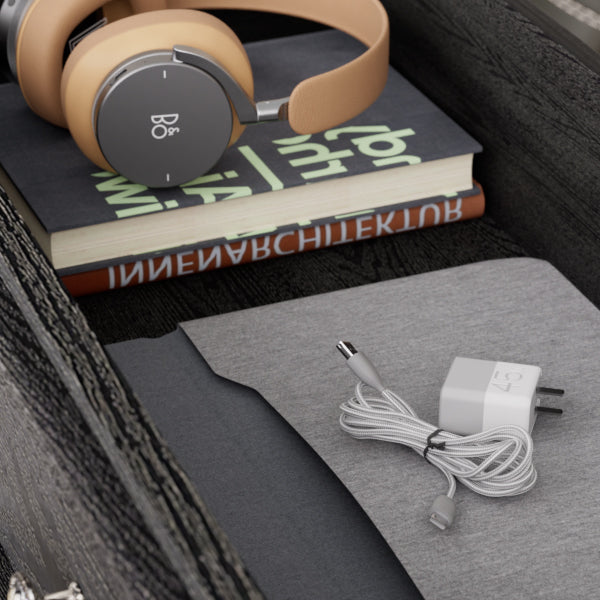 Dresser for Bedroom with 5 Drawers, Modern Chest of Drawers with Metal Handle for Living Room Bedroom Hallway, Farmhouse Dresser 31.5 x 15.75 x 44.3 Inch TV Stand